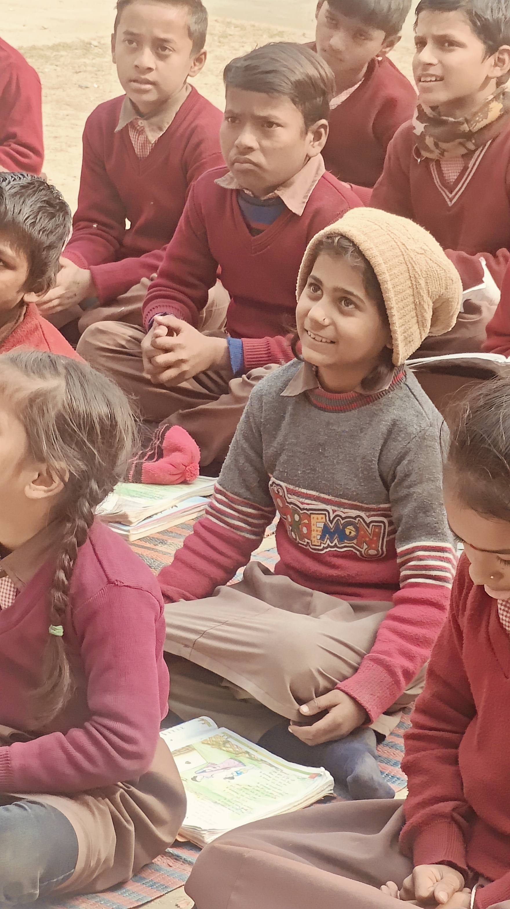 Children engaged in learning